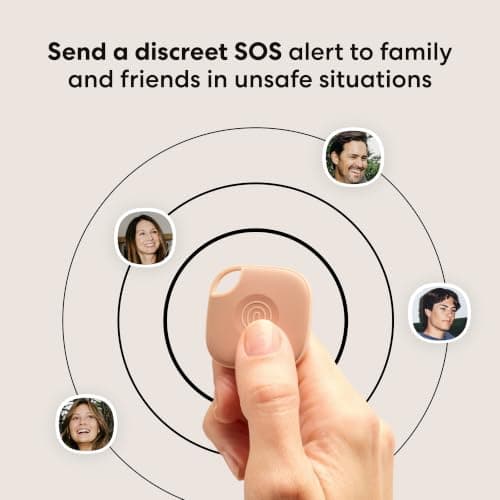 Life360 Tile - Bluetooth Tracker, Keys Finder and Item Locator for Keys, Bags and More. Phone Finder. Both iOS and Android Compatible. 1-Pack (Dune) — view 5