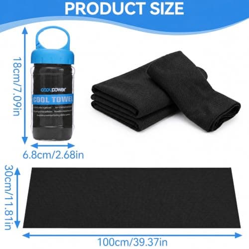 Boyfield Cooling Towel 100×30cm Microfibre Towel Ice Towel, Gym Towel. — view 2