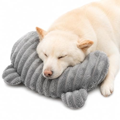 Qnbonrich U-shaped Dog Cushion Medium Dogs - Orthopaedic Cuddly Pillow Washable, Neck Support for Deep Relaxation, Toy Cushion for Dogs