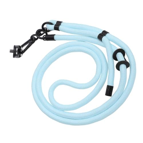 LIYJTK Action Camera Lanyard Adjustable Quick Release Anti Lost Rope for Pocket 3, Action 5, ONE X4 Adjustable Strap (Blue) — view 6