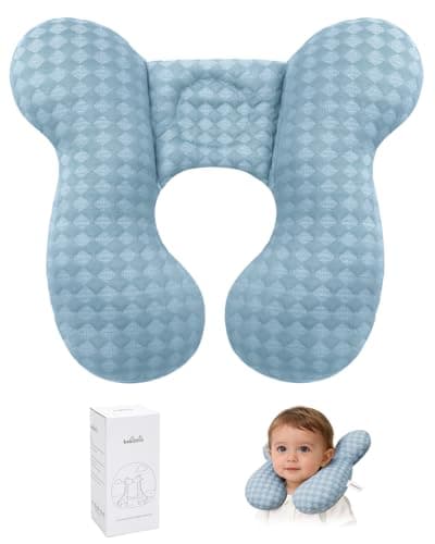 KAKIBLIN Baby Travel Pillow, Upgraded Baby Neck Pillows for Car Seat