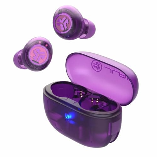 JLab Go Air Pop ANC Earbuds with Mic - Bluetooth, Purple
