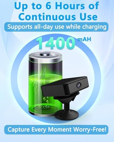 No Wifi Security Camera, 4K Mini Camera WiFi/AP Hotspot/No WiFi Available — view 6
