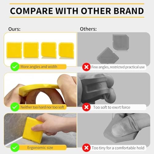 Silicone Caulking Tool Kit 4Pcs Sealant Smoother Applicator Finishing Tool — view 6