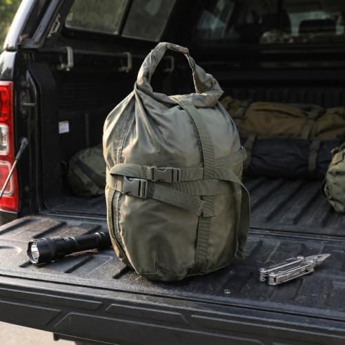 Compression Sack with Adjustable Cross Straps Backpacking — view 5