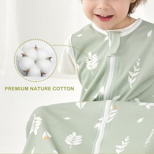 Nivolltha Baby Sleeping Bag 1 TOG Cotton Foliage L — view 5