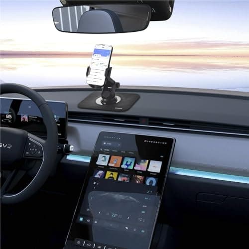 Car Sat Nav Tomtom Garmin Mobile GPS Rubber Dash Board Non Stick Mount Holder Mat Slim Portable Dashboard Ultra Thin Sat Nav/Gps Friction Mount Mat For TomTom, Garmin Navman Mio — view 5