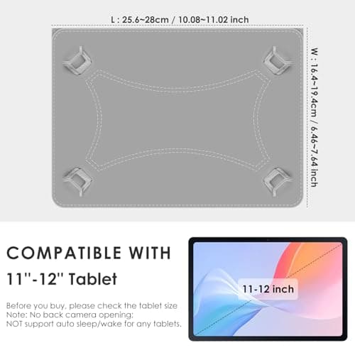 KATUMO Universal Case for 11 inch Android Tablet, Black — view 2