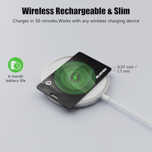 [Apple MFi Certified] Wallet Tracker Card with Apple Find My, iOS Only — view 6