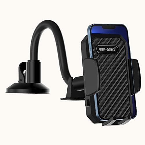 VEN-DENS Car Phone Holder for Windshield/Dashboard, Phone Mount for Truck