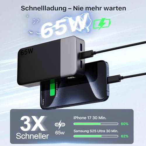 NOBIS 65W Power Bank Fast Charging 20000mAh Portable Charger — view 2
