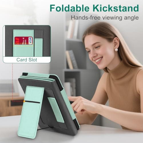 XunyLyee Stand Case for 7"/ 6.8" eReader 2024/2021 Ebook Reader Cover — view 4
