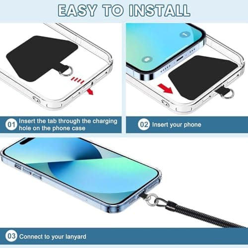 Phone Strap Multifuctional Anti Theft Retractable Adjustable Strap — view 4