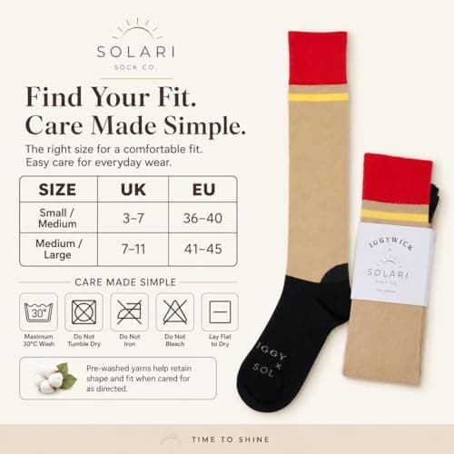 Merino Wool Socks for Women infused with Silver Yarn, Natural Antimicrobial & Odour-Resistant | Ideal for riding, walking, everyday wear or urban fashion | Breathable Knee High Socks Womens 8-11 — view 6