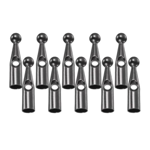 RNXRZANK 10-Piece Umbrella Rib Repair Kit, Replaceable Waterproof Metal Rib Covers, Design, Portable, Easy to Carry, G, 3mm Short