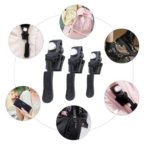 Zipper Repair Set, Zipper Repairer, Replacement Zip Pulls — view 3