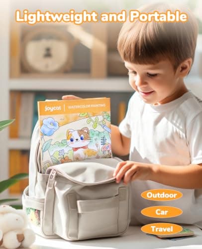 JoyCat Paint with Water Coloring Books for Toddlers (Light Orange) — view 4