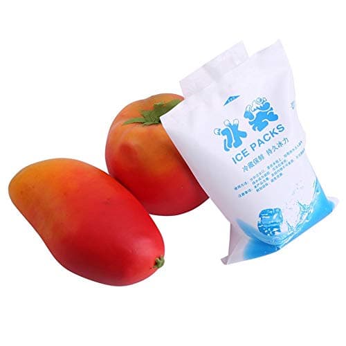 Reusable Ice Pack, 10 Pack Freezable Cold Packs, Flexible Freezer Cold Packs for Lunch Cooler Bag Picnics Camping Travel Cool Box(200ml) — view 6