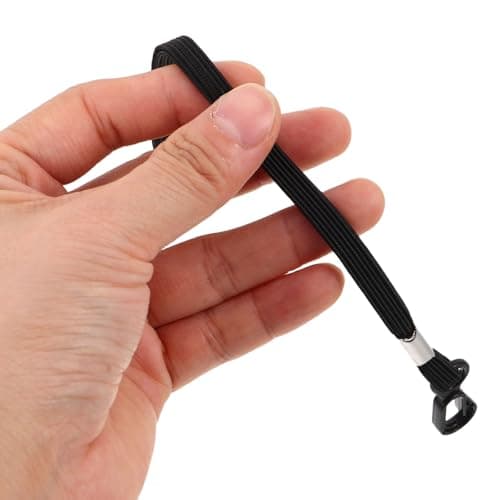 DEEPCRAFF 6pcs Ski Glove Wrist Straps Anti Lost Adjustable Black — view 4