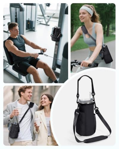 Sportsnew Stanley Tumbler Carrier Insulated Magnetic Water Bottle Bag — view 6