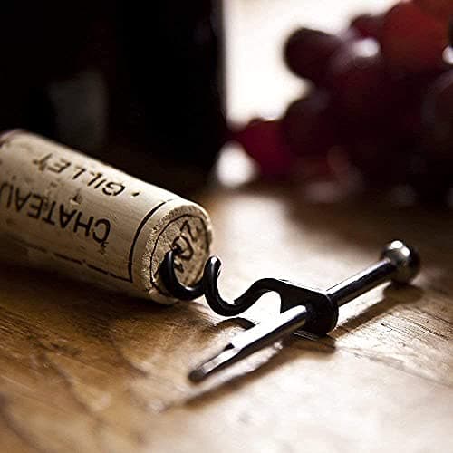 Macupon Stainless Steel Black Mini Portable Waiters Corkscrew with Keychain, 2 Pack, Perfect for Travel, Wine Lovers, Waiters & Bartenders — view 6