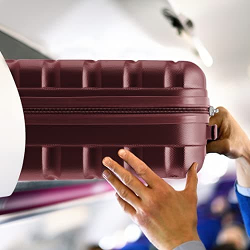 Flight Knight Set of 3 Lightweight 4 Wheel ABS Hard Case Suitcases Cabin & Hold Luggage Options Approved for Over 100 Airlines Including easyJet, British Airways, Ryanair, Jet2 & Many More — view 5