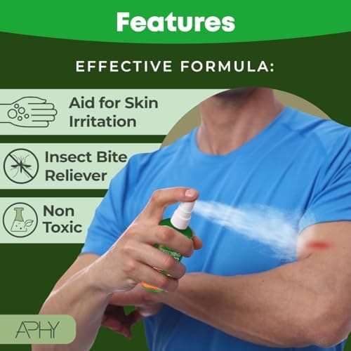 Mosquito & Insect Repellent Spray (2 Pack) + After Bite Pen – Tropical Formula for Bite & Sting Relief – Fast-Acting, Anti-Itch, Soothing, Cooling – Travel Size 3-Pack Bundle — view 2