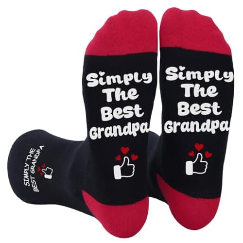 Grandpa’s Funny Socks Birthday Gifts for Grandad Grandfather Christmas