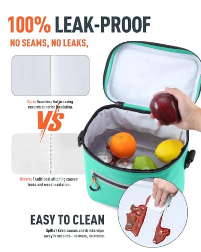 Sydioor 7 Can Small Cool Bag Insulated — view 4