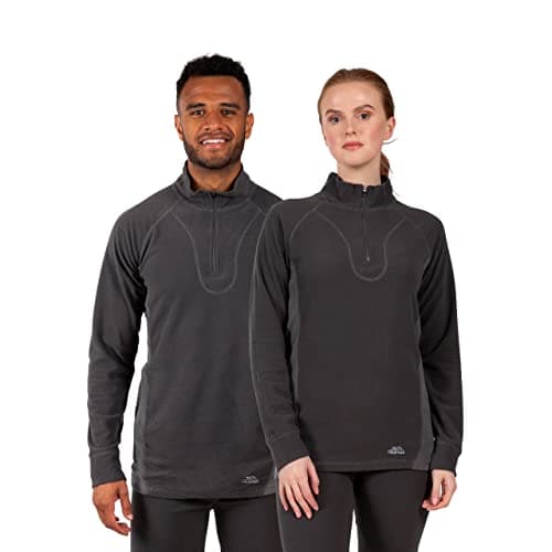 Trespass Unisex Thermal Base Layer Set Thriller Cement X in Size - S — view 2