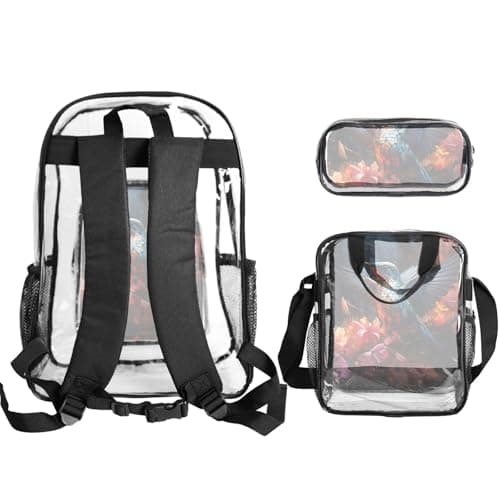 WZYCWB Hummingbird Patterned backpack set (lunch bag and pencil case) | Perfect for school, work, business trips, and travel. — view 2