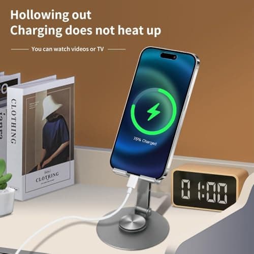 GOZOPO Foldable Phone Stand for iPhone 17 16,All Smartphones,Tablet 4-10" — view 6