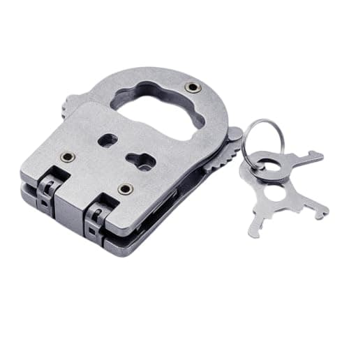 Toy Handcuffs for Grownups Stainless Steel Interactive Portable with Keys