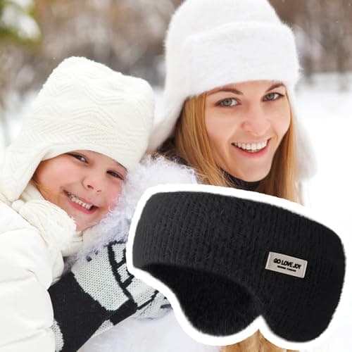 Noise Cancelling Ear Muffs, Soundproof Earmuffs For Sleeping, Noise Cancelling Sleep Headband For Adults, Ears Muffs For Sleeping, Winter Warm Blackout Eye Muff & Noises Cancellingg Ear Muff — view 3