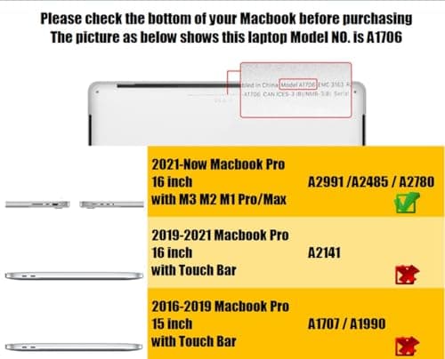 Se7enline Compatible with Best MacBook Pro Case 16 inch 2021 2022 M4 M3 M2 M1 A2485 A2779 A2991 A3403 Matte Laptop Protective Hard Shell Case with Keyboard Cover(EU Layout),Carbon Fiber Transparent — view 2