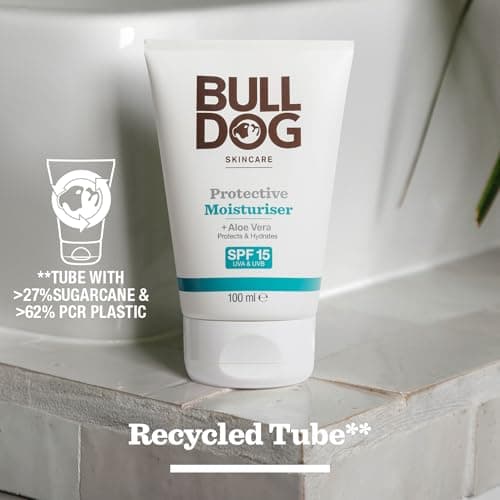 BULLDOG SKINCARE Protective Face Moisturiser for Men, SPF 15, 100ml — view 4