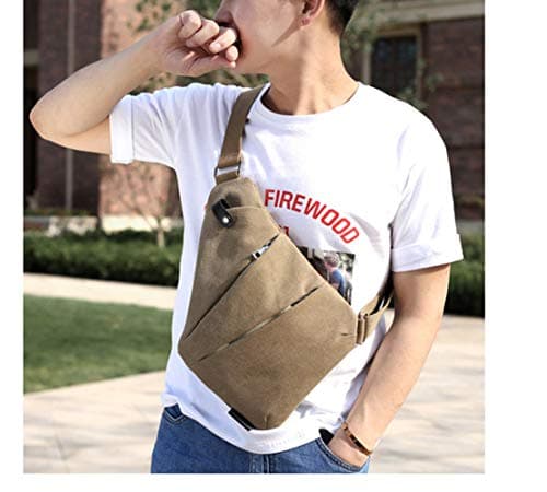 Ovecat Unisex Anti Theft Sash Sling Crossbody Bag — view 2
