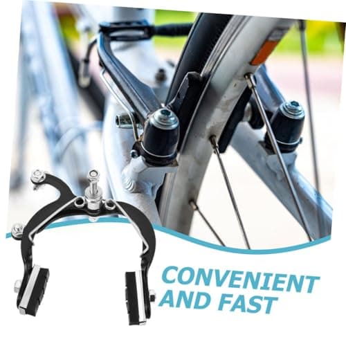 Abaodam 2pcs Road Bike Front Brake Caliper Design Stable Braking Performance for City Commuting and Travel Brake Accessories — view 3
