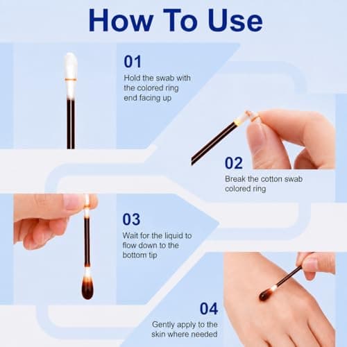JOVIA 100-Pack Disposable Iodine Swabs, Individually Wrapped — view 4