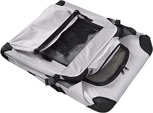 Floofy Friends Soft-Sided Dog Travel Crate - Foldable, Breathable Pet Carrier for Small Dogs & Cats, Ideal for Car Travel & Home Use — view 3