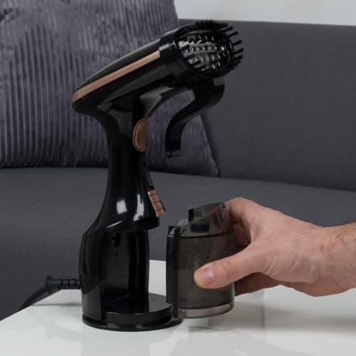 Beldray BEL0932RG 1500 W Handi Steam Max Pro - Handheld Portable/Travel Garment Steamer, Vertical Clothes Steaming & Crease Removal, 30 Second Heat Up, Up to 15 Mins Continuous Use, 270 ml Water Tank — view 3