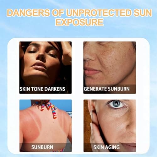 15 Pack Sunscreen SPF 50+, Mini Sun Cream for Face & Body, Travel Size Sunscreen Without White Cast, for Face & Body, Waterproof, Lightweight UV Protection for Daily Use, 2g per piecec — view 6