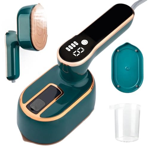Travel Clothes Steamer Portable Iron - 2 in 1 Powerful Steam Clothing
