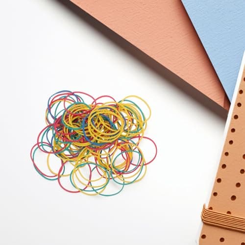 400pcs Assorted Color Rubber Bands Reusable High Elasticity — view 5