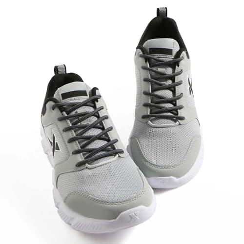 VSUDO 130 cm Round Dark Grey Boot Laces, Grey Trainer Laces, 1 Pair — view 2