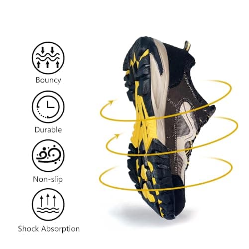 CC-Los Women's Lightweight Breathable Walking Shoes Non-Slip Outdoor Hiking — view 6