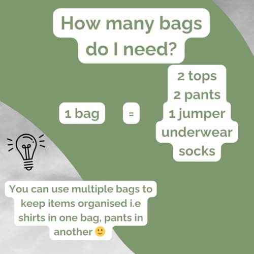 BeyondTrails Vacuum Compression Packing Cubes for Clothes with Pump | Vacuum Travel Bags | Storage Bag | Suitcase Travel Accessories | Packing Organiser | Plane Essentials | Luggage Gear — view 4