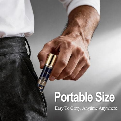 Men's Fragrance Gift Set, 6 x 35ml Long-Lasting Perfume Gifts for Men, Luxury Men's Eau de Toilette, Travel Size Cologne & Aftershave Collection Sets for Him Birthday Anniversary Valentine Christmas — view 5