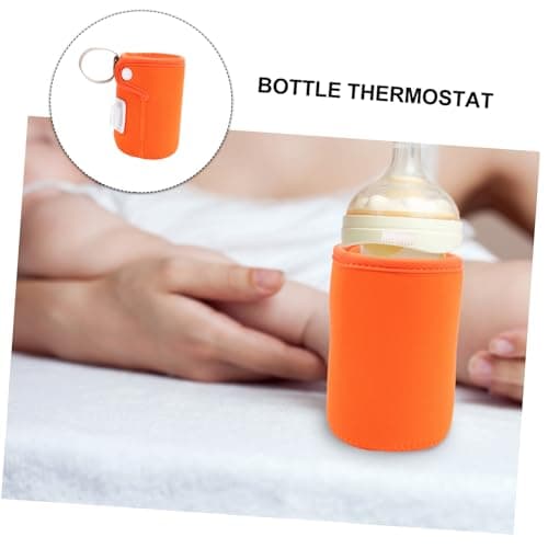 ORFOFE 1pcs Travel Bottle Warmer for Portable Insulated Thermostat for Juice and USB Car Charger Compatible for Outdoor Use and Go Parents — view 4