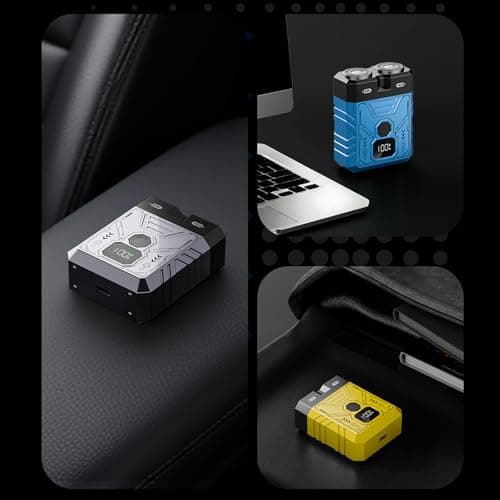 Electric Shaver, ABS Texture, Suitable for Men, Yellow — view 2